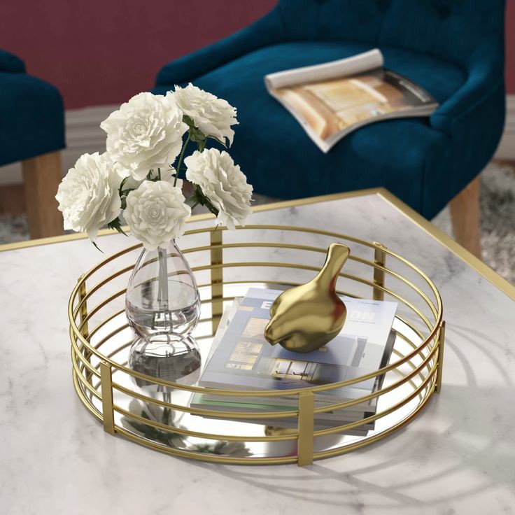 the perfect Circle Glass Tray-Silver Vanity Tray for all your vanity needs! This sleek, circular tray is designed to hold all your everyday essentials while adding a touch of elegance to your space